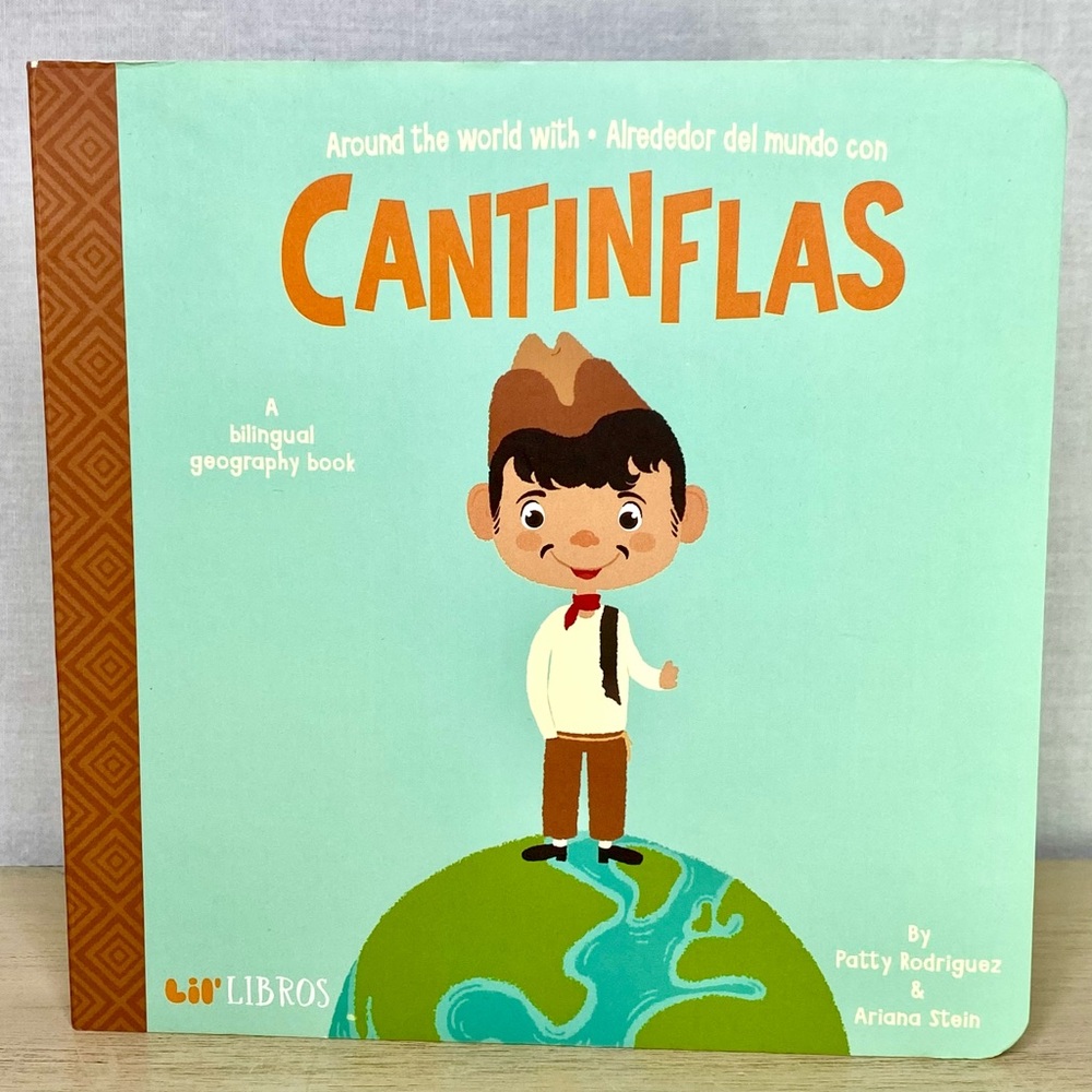 Around The World With Alrededor Del Mundo Con Cantinflas Book Bilingual